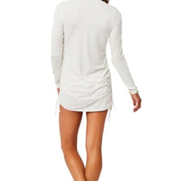Carve Designs Cody Sundress UPF 50+ Women's Medium in Cloud (white) - Picture 3 of 8